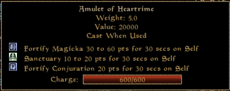 Amulet of Heartrime